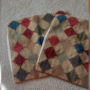 Pottery barn pillows